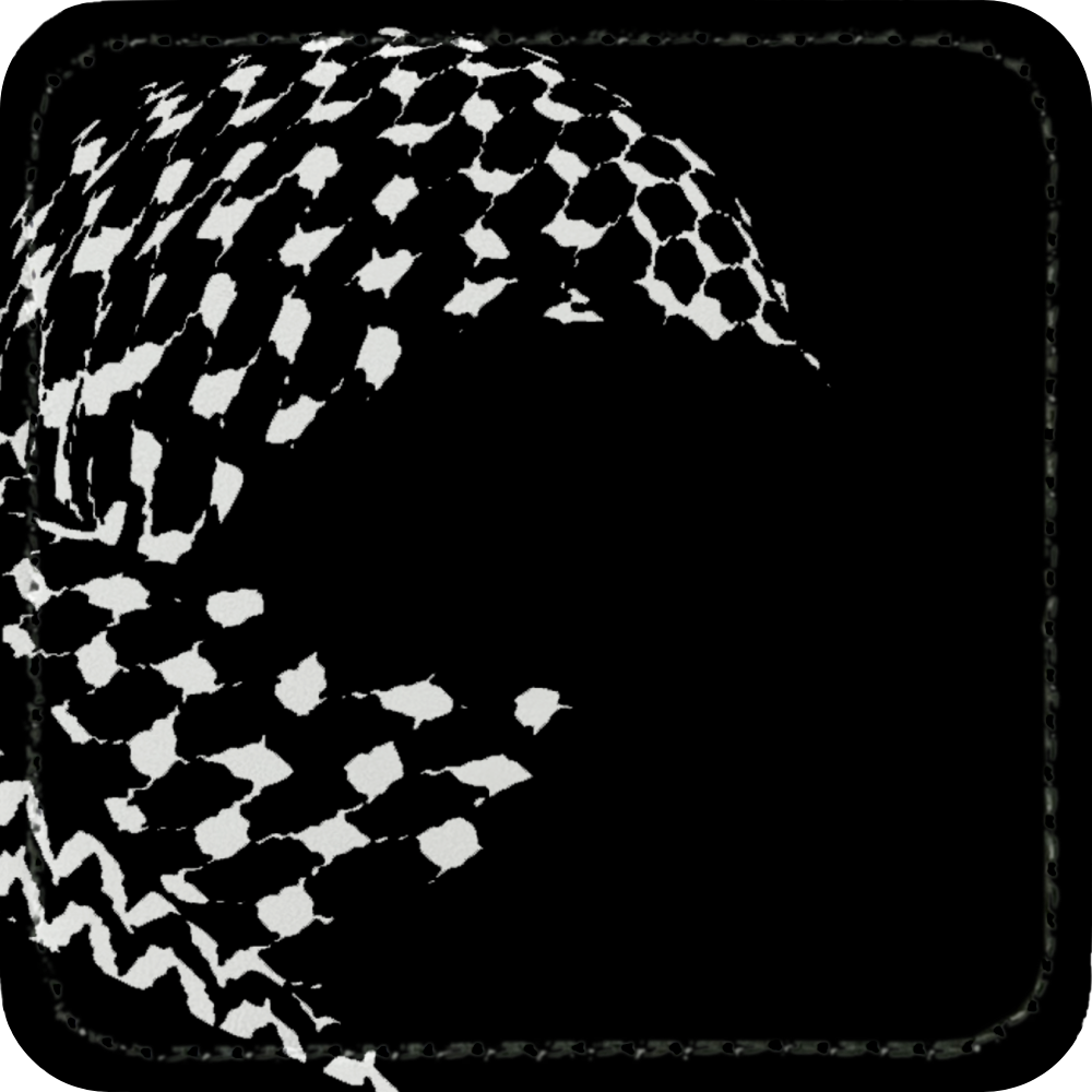 Kuffiyeh Man Patch