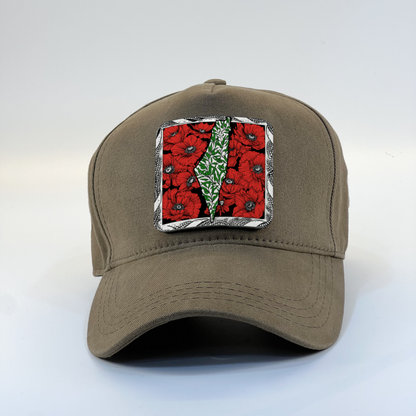 Palestine Flowers Zaga Cap