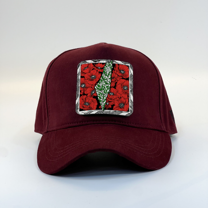 Palestine Flowers Zaga Cap