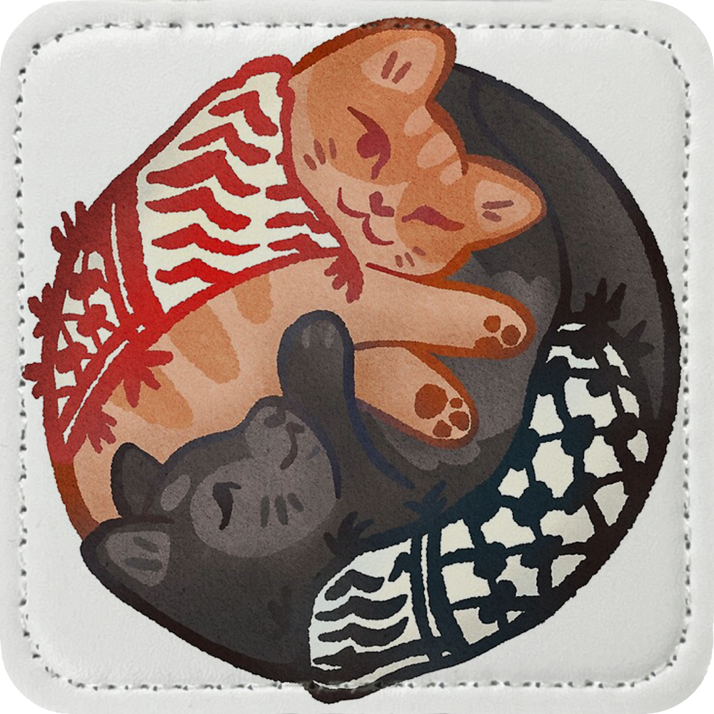 Jordan and Palestine Cats Patch